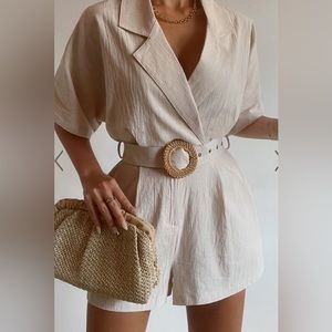 Cream romper